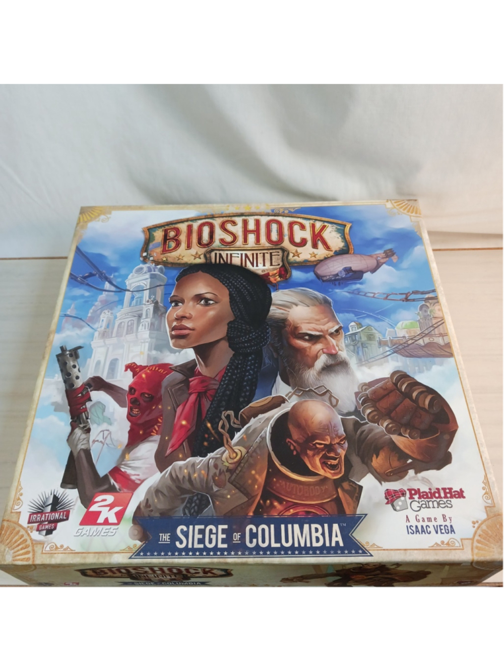 Bioshock Infinite: Siege Of Columbia Game New Plaid Hat Games Isaac Vega 2K